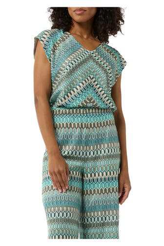 COMMA, Strickshirt gemustert