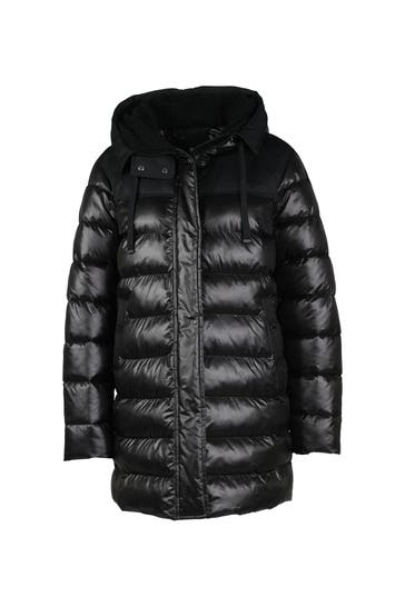 FUCHS SCHMITT Steppmantel schwarz