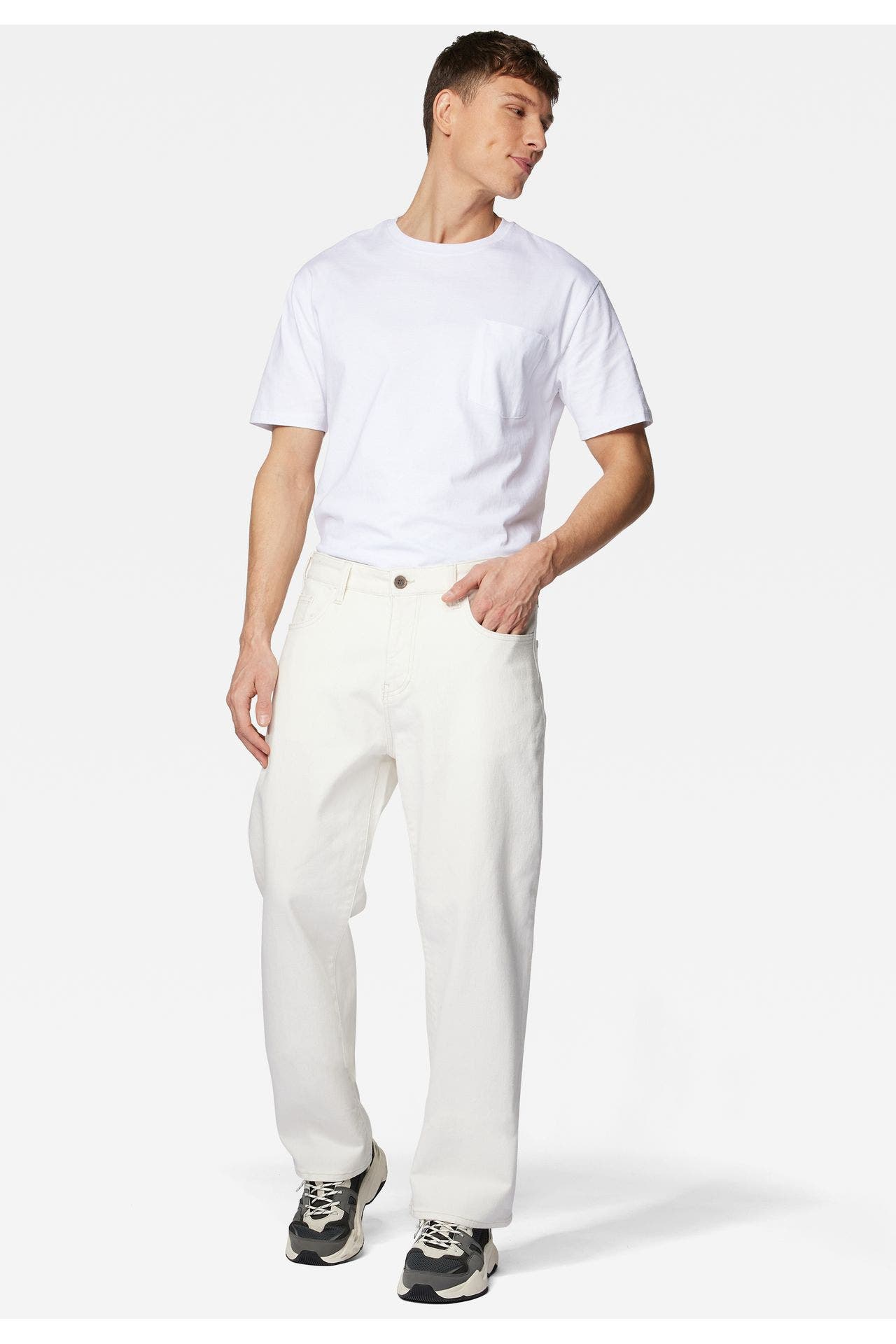 MAVI Jeans ecru straight, Bild 1