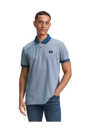TOM TAILOR Polo-Shirt blau