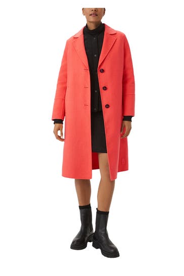 COMMA, Wollmix-Mantel orange