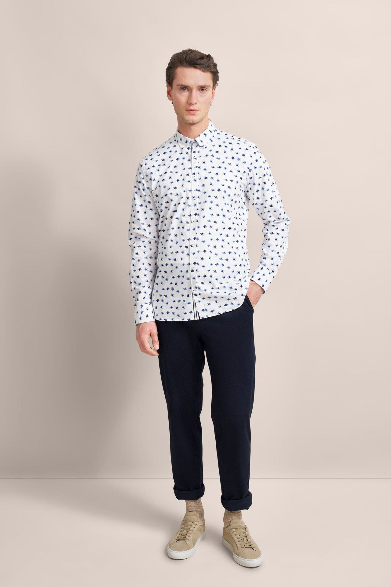 BUGATTI Casual-Hemd gemustert, Bild 1