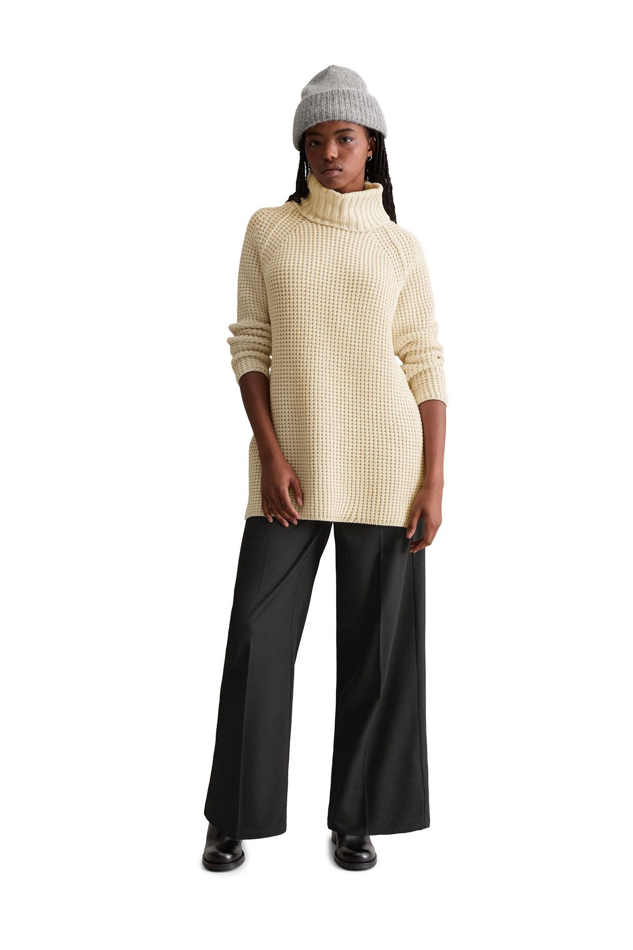 MARC O'POLO DENIM Rollkragenpullover ecru, Bild 1