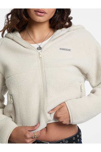 GUESS Fleecejacke greige