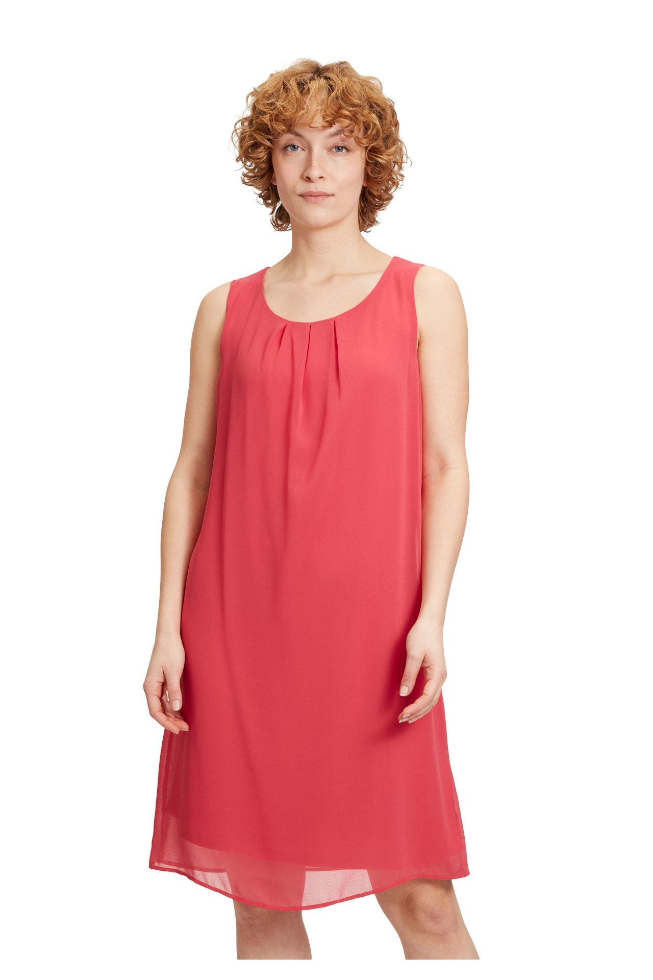 CARTOON Chiffon-Kleid rubinrot, Bild 1