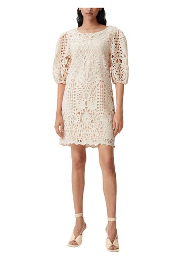 COMMA, Minikleid beige