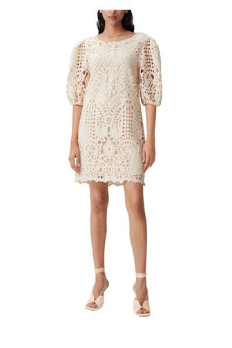COMMA, Minikleid beige