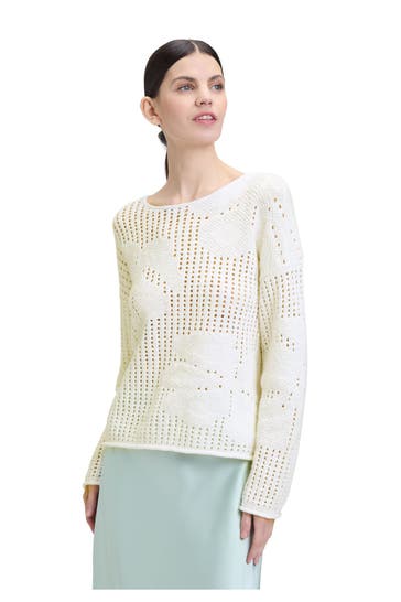 CARTOON Strickpullover weiß