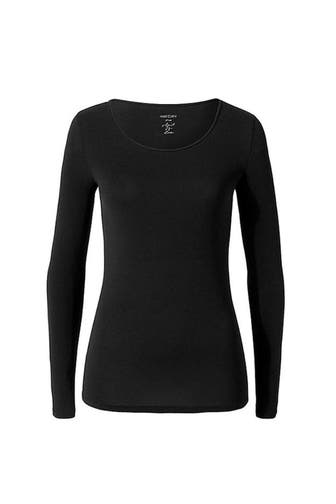 MARC CAIN Longsleeve schwarz