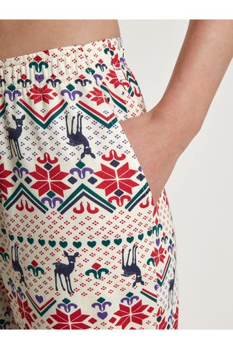 CALIDA Pyjamahose gemustert