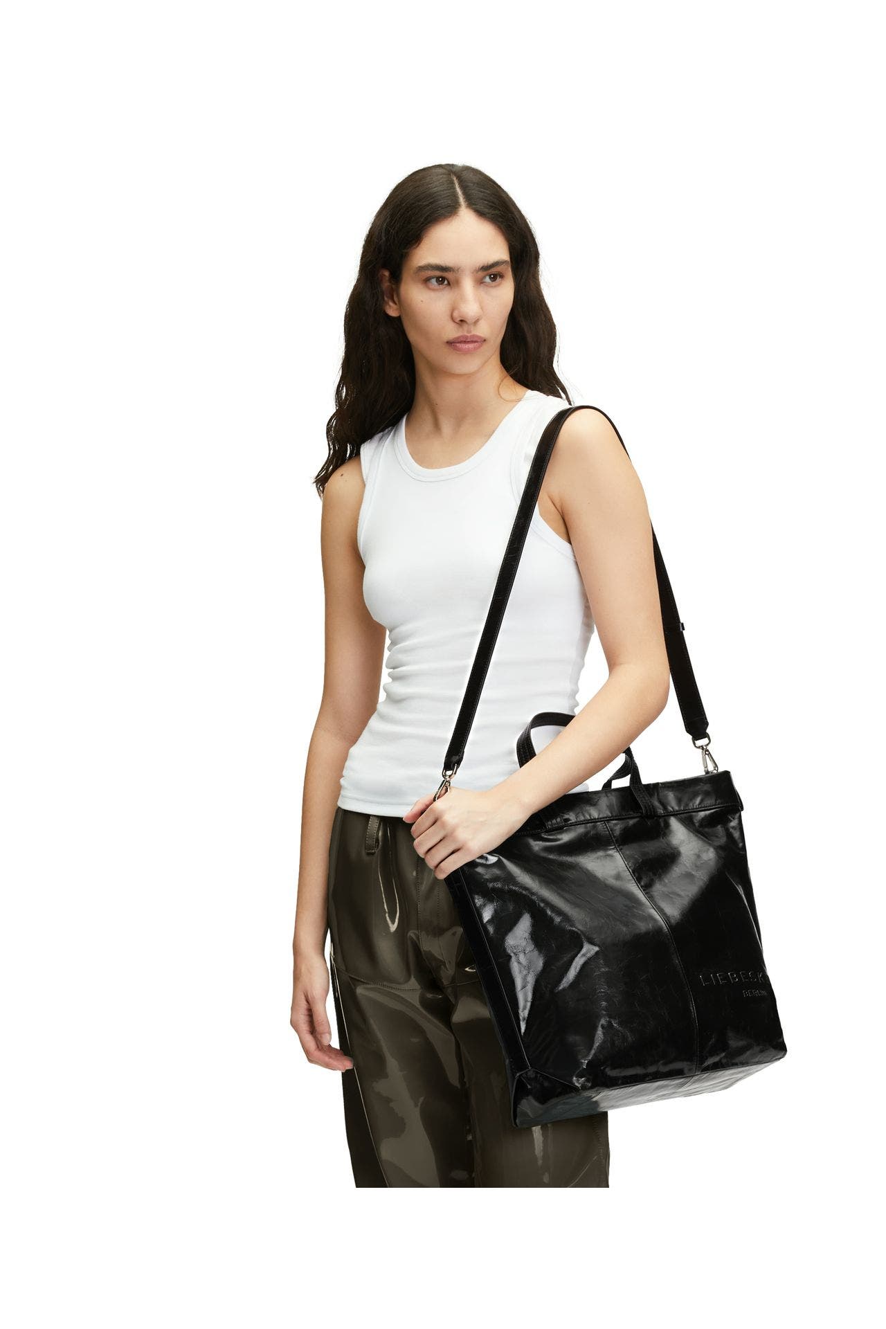 LIEBESKIND BERLIN Schultertasche 'Elvira' schwarz, Bild 1