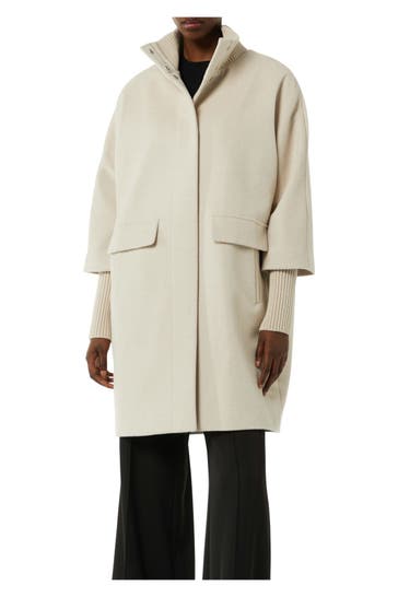 COMMA, Wollmix-Mantel creme