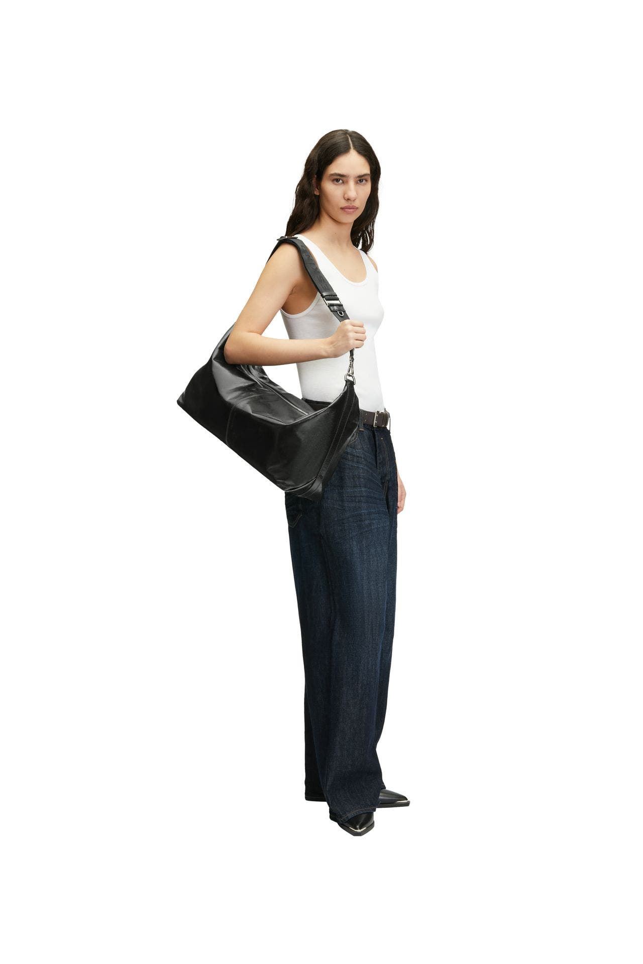 LIEBESKIND BERLIN Schultertasche 'Paris Hobo' schwarz, Bild 1