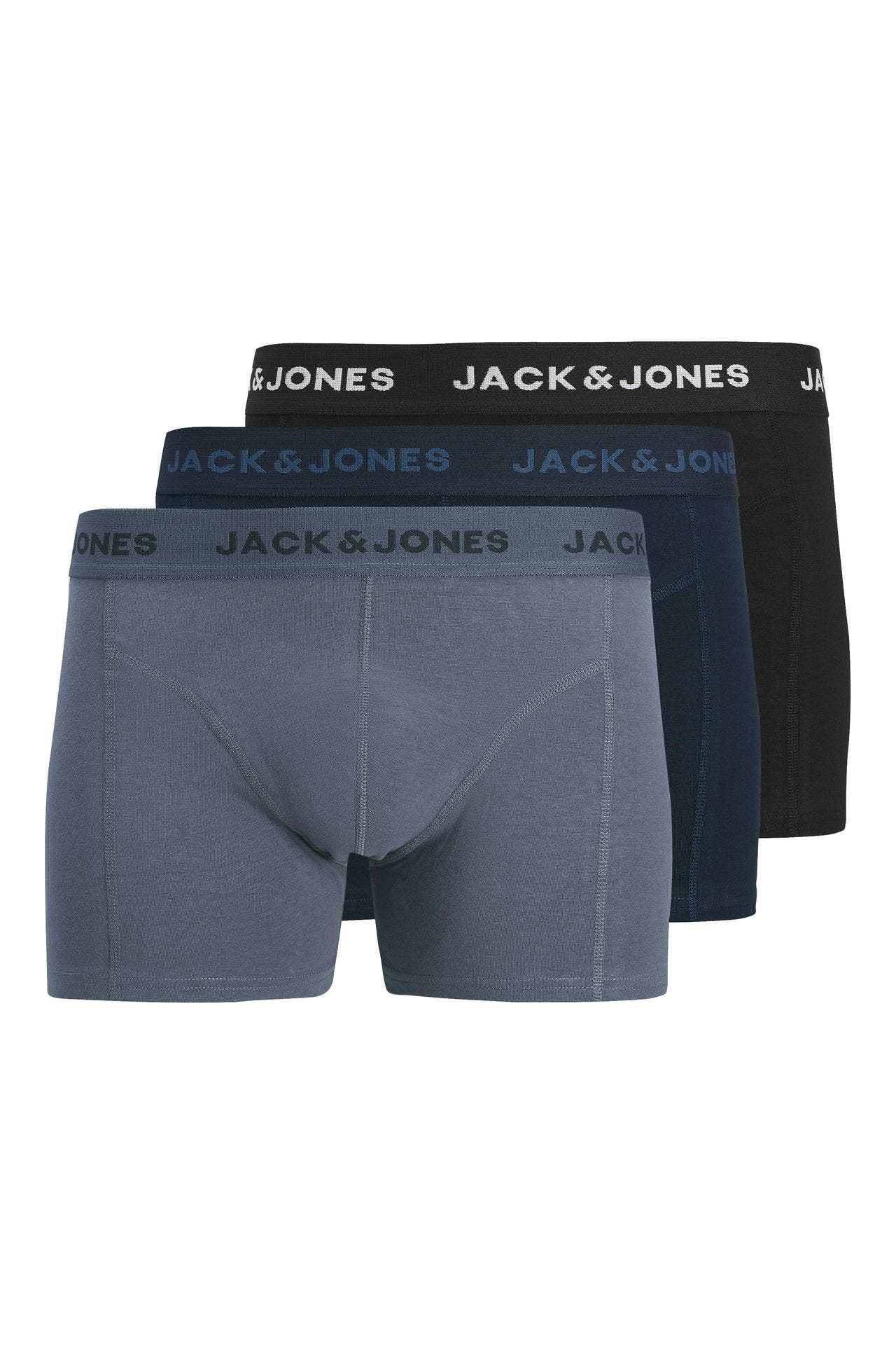 JACK & JONES 3er-Pack Boxer Trunks mehrfarbig, Bild 1