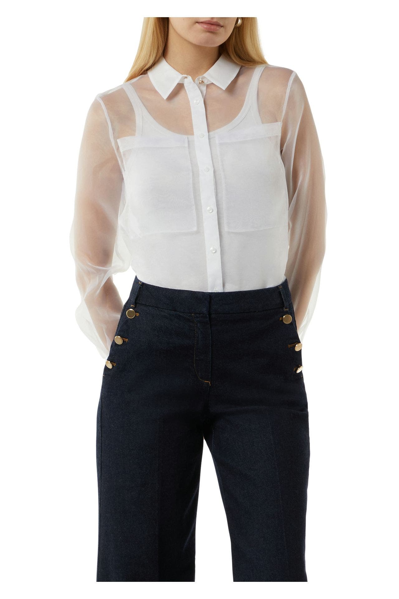 COMMA, Casual-Bluse weiß, Bild 1