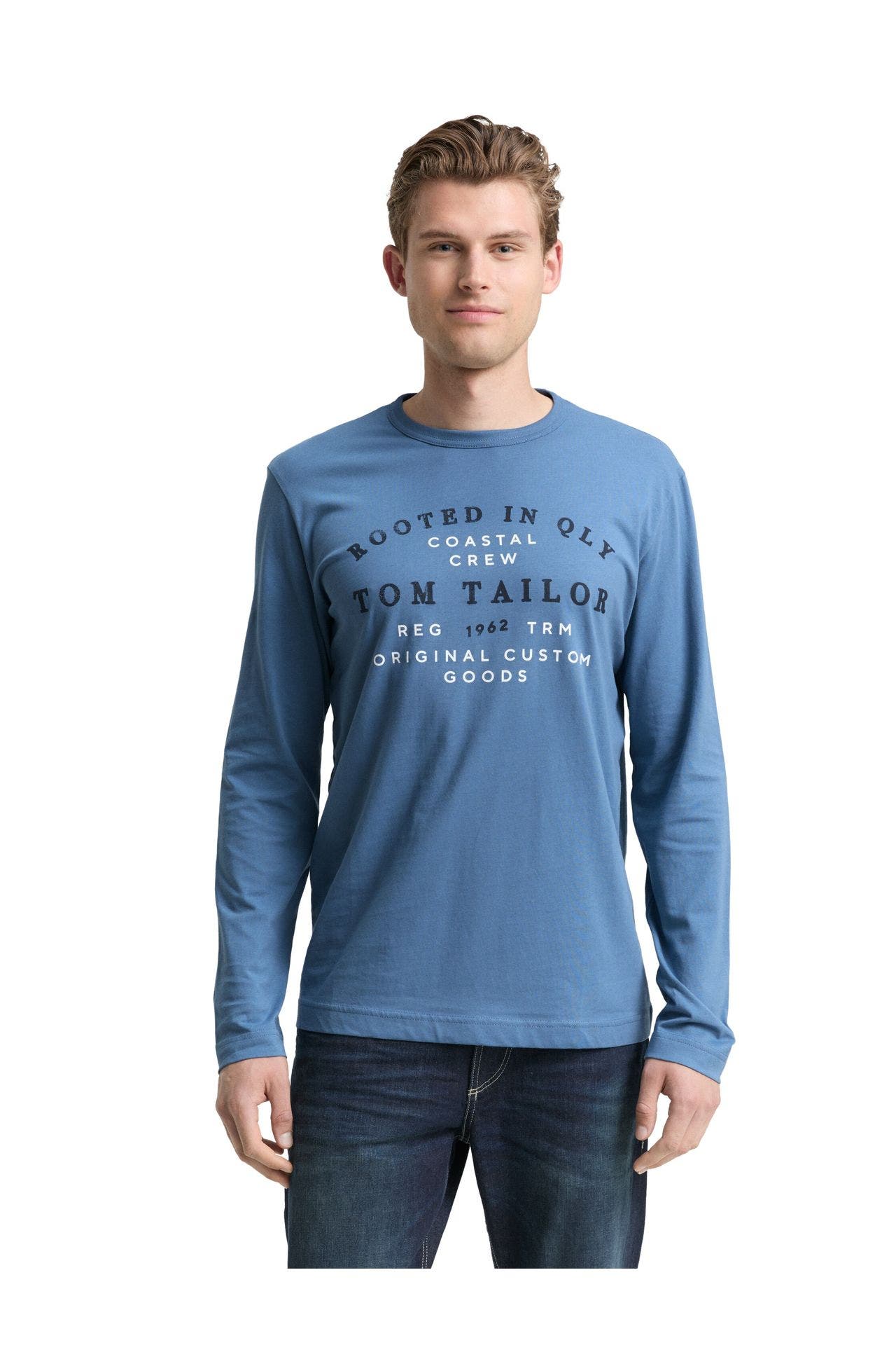 TOM TAILOR Longsleeve rauchblau, Bild 1