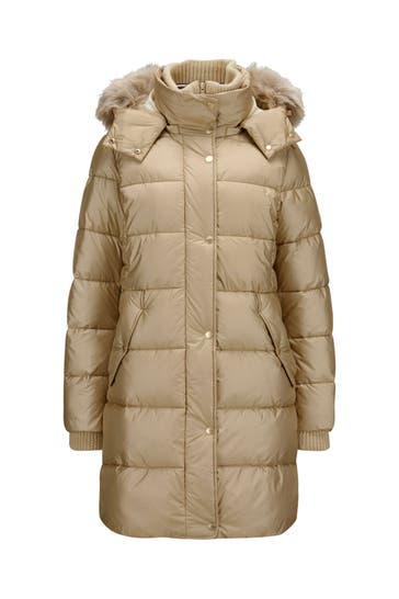 MILESTONE Steppmantel 'Catania' hellbraun