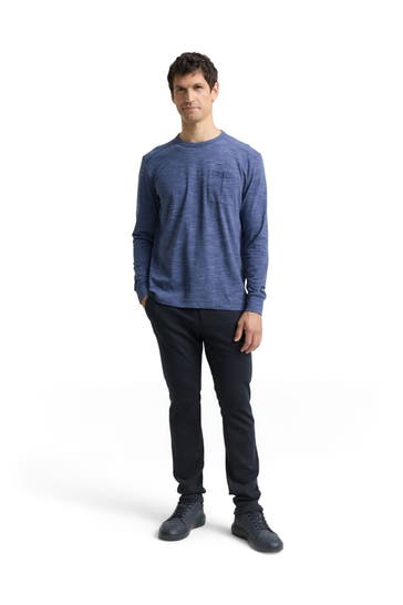 TOM TAILOR Longsleeve dunkelblau