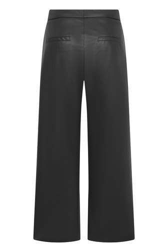 RAFFAELLO ROSSI Kunstlederhose 'Palina' schwarz
