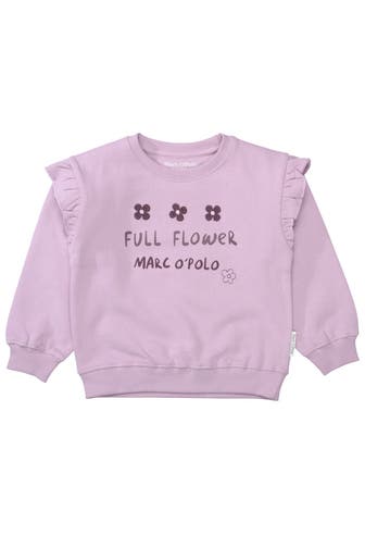 MARC O'POLO Sweatshirt dunkelrosa