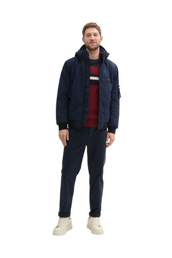 TOM TAILOR Winterjacke dunkelblau