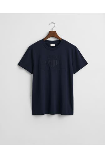 GANT T-Shirt nachtblau