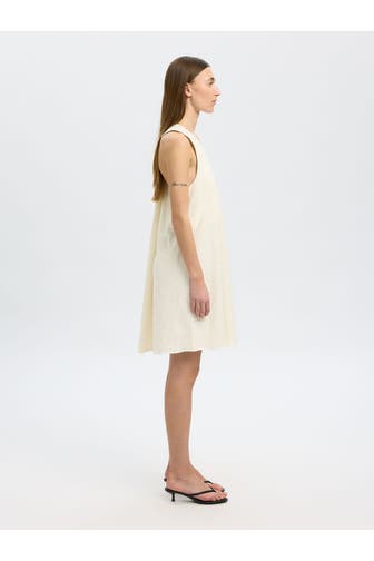 SELECTED Minikleid offwhite