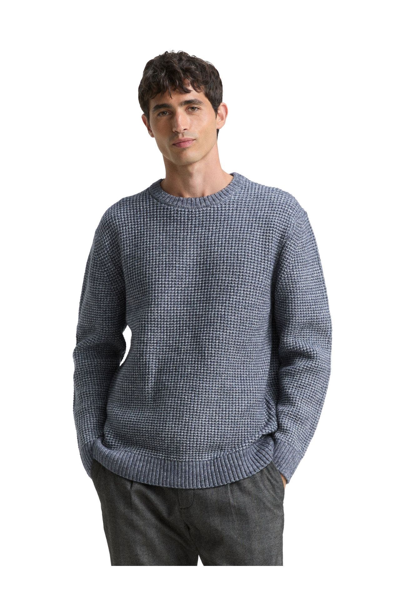 TOM TAILOR Strickpullover graublau, Bild 1