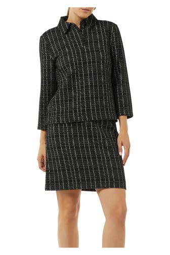 COMMA, Langarmshirt zweifarbig