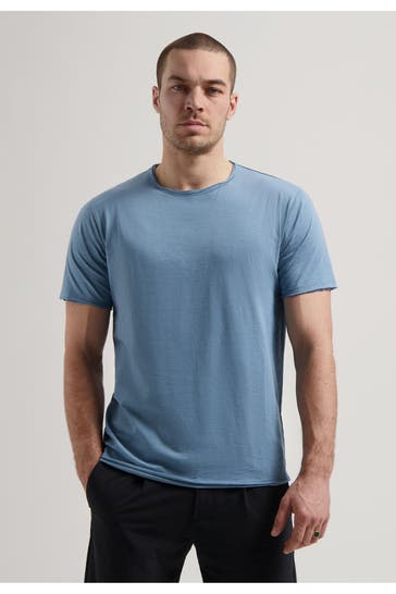 DSTREZZED T-Shirt graublau