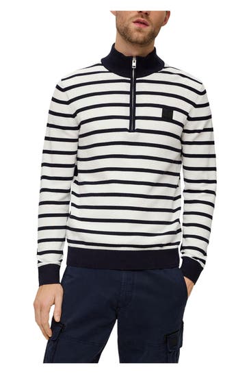 S.OLIVER Strick-Troyer gestreift