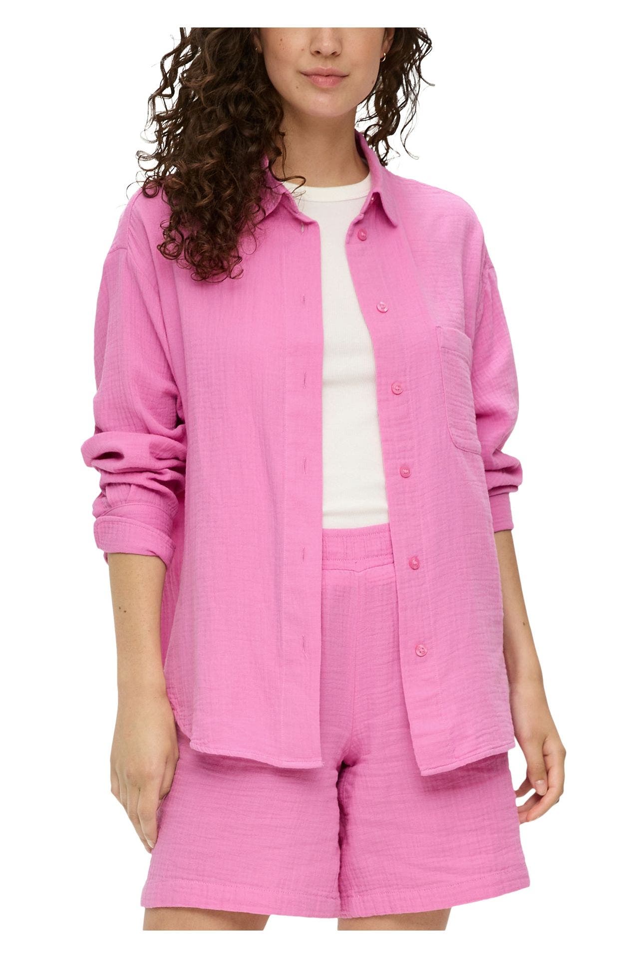 S.OLIVER Casual-Bluse pink, Bild 1