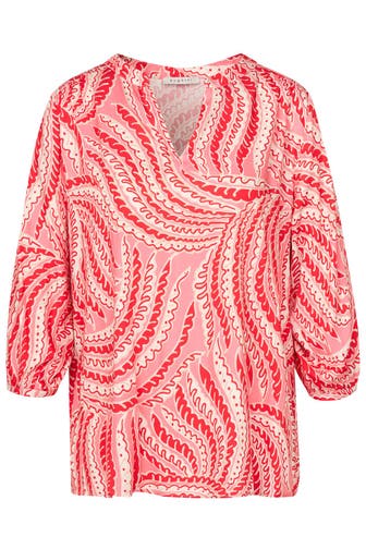 BUGATTI Casual-Bluse gemustert