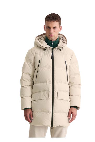 MARC O'POLO Steppmantel offwhite