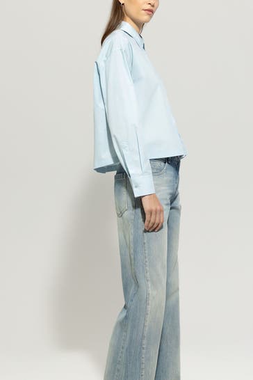 LUISA CERANO Casual-Bluse hellblau