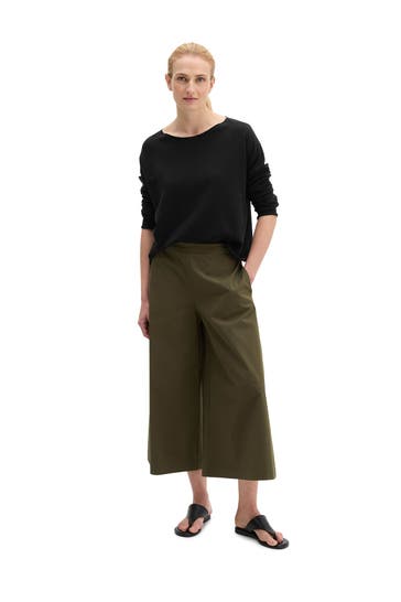 MARC O'POLO Strickshirt schwarz