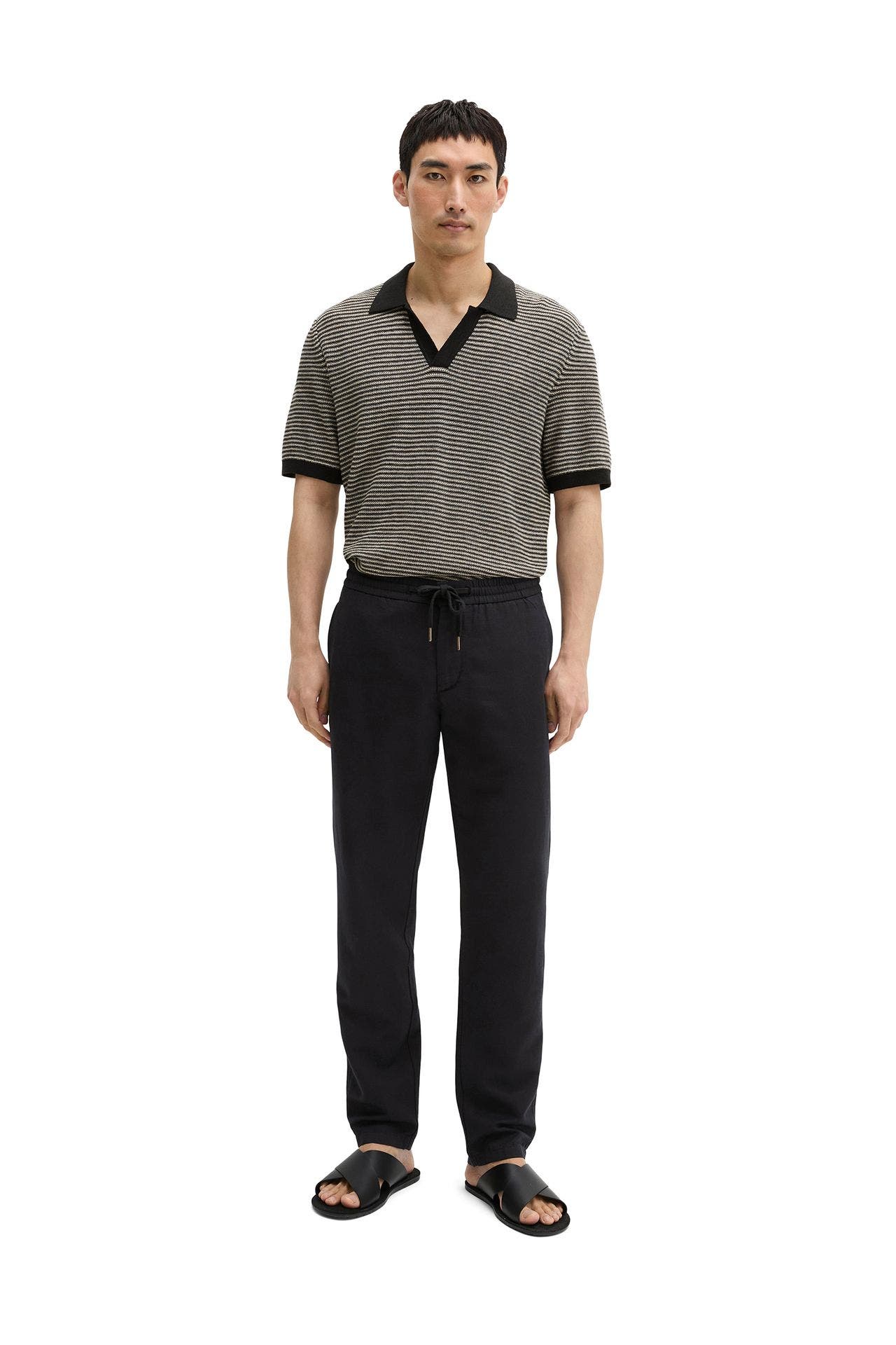MARC O'POLO Leinenmixhose schwarz, Bild 1