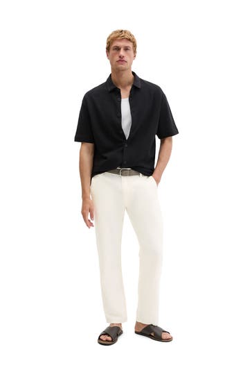 MARC O'POLO Jersey-Hemd schwarz
