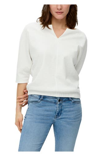 S.OLIVER Blusenshirt ecru