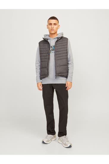 JACK & JONES - Hoodie grau