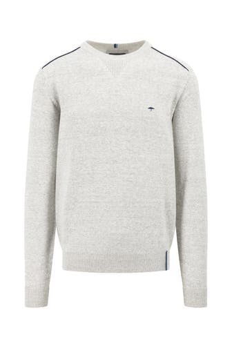 FYNCH-HATTON Strickpullover hellgrau