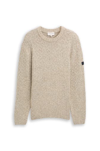 TOM TAILOR Strickpullover greige