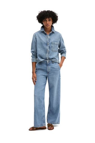 MARC O'POLO Blue denim blouse