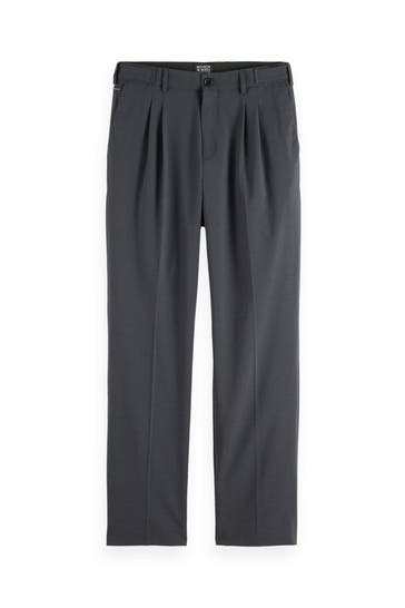 SCOTCH & SODA Stoffhose dunkelgrau