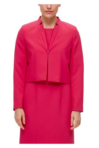 S.OLIVER BLACK LABEL Kurzblazer fuchsia