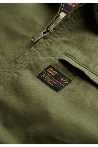 SUPERDRY Übergangsjacke graugrün
