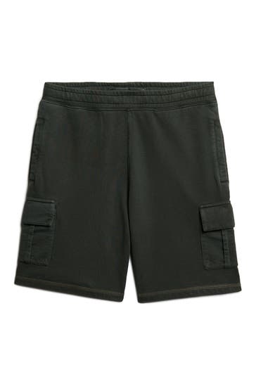 SUPERDRY Sweat-Shorts anthrazit