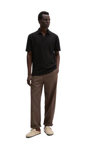 MARC O'POLO Polo-Shirt schwarz