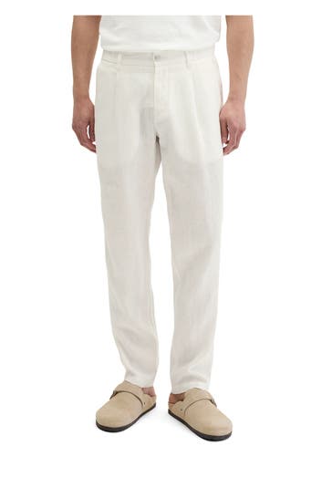 MARC O'POLO Leinenhose ecru