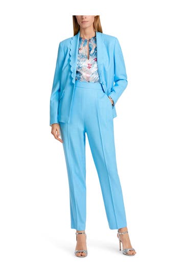 MARC CAIN Blazer azurblau